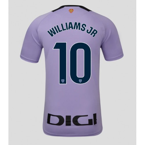 Fotbalové Dres Athletic Bilbao Nico Williams #10 Alternativní 2024-25 Krátký Rukáv